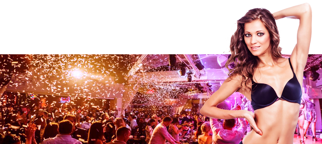 Strippers - Crowd Clipart (1120x504), Png Download