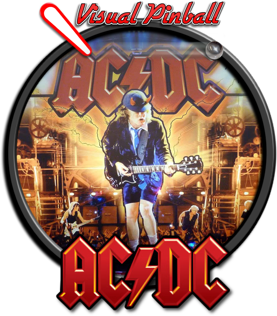 Ac-dc - Ac Dc Let There Be Rock Pinball Flyer Clipart (1365x1035), Png Download