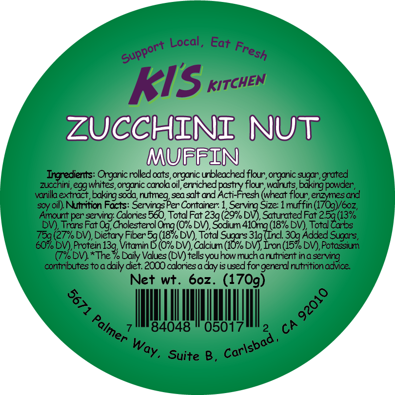 Zucchini Nut Muffin - Circle Clipart (810x811), Png Download