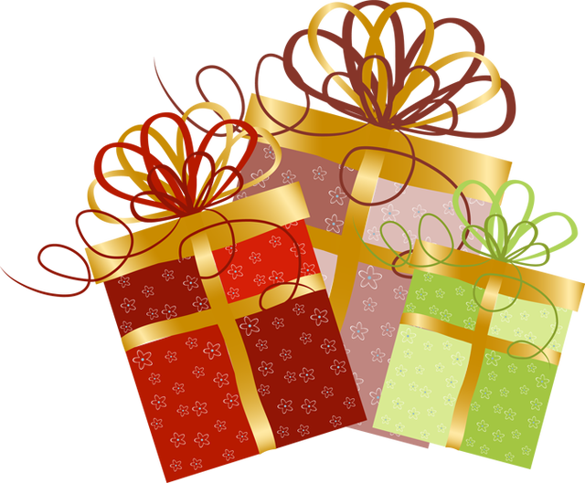 Christmas Gifts Clipart - Png Download (640x529), Png Download