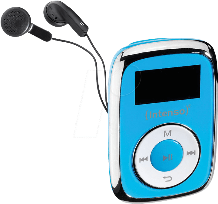 Intenso Music Mover 8gb - Intenso Mp3 Player Clipart (746x697), Png Download