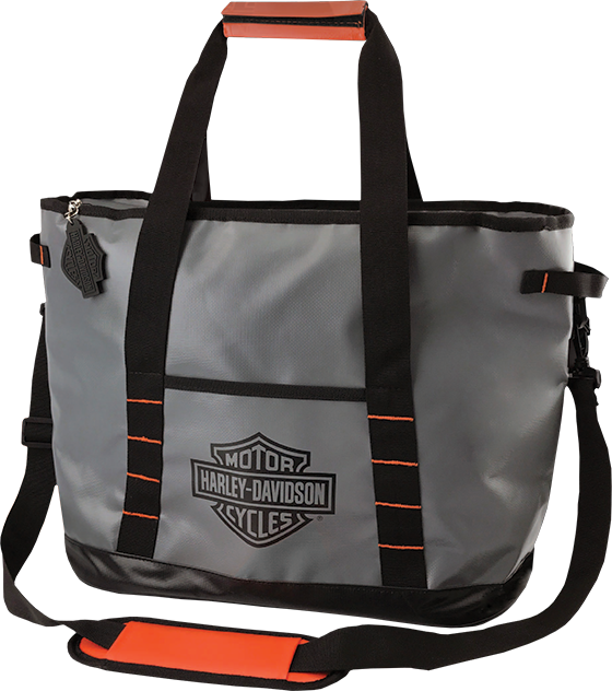 Free With $300 Purchase* - Harley Davidson Cooler Tote Clipart (560x632), Png Download