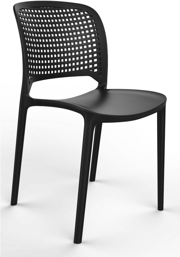 Happy Chair Black - Mgm Grand Clipart (600x881), Png Download