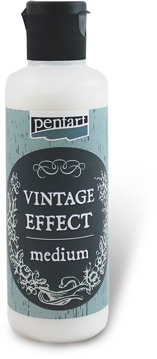 Pentart Vintage Medium 80 Ml - Pentart Clipart (430x879), Png Download