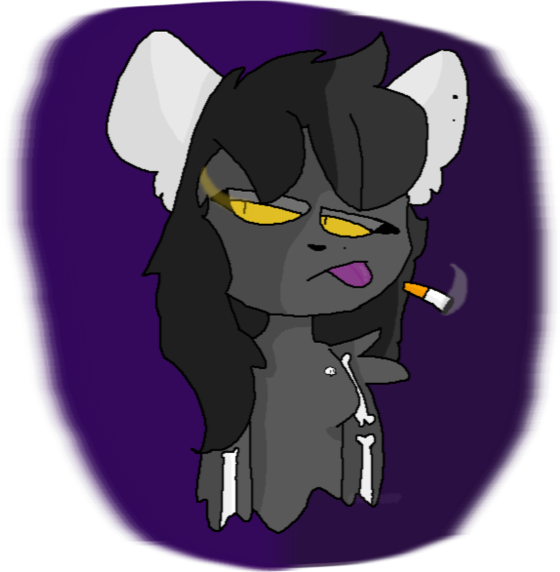 Thicc Emo Gorl - Cartoon Clipart (1149x1173), Png Download