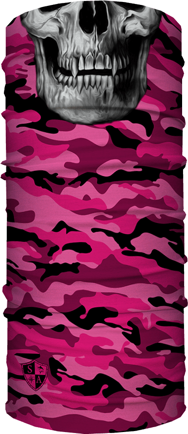 Pink Military Camo Skull - Camuflagem Png Clipart (1000x1000), Png Download