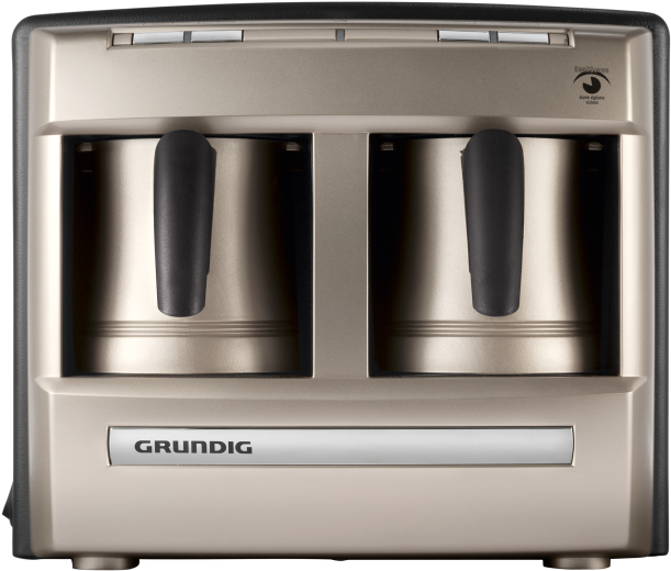 Grundig Tcm 6730 C Cream Gold Automatic Turkish Coffee - Grundig Coffee Machine Clipart (960x960), Png Download