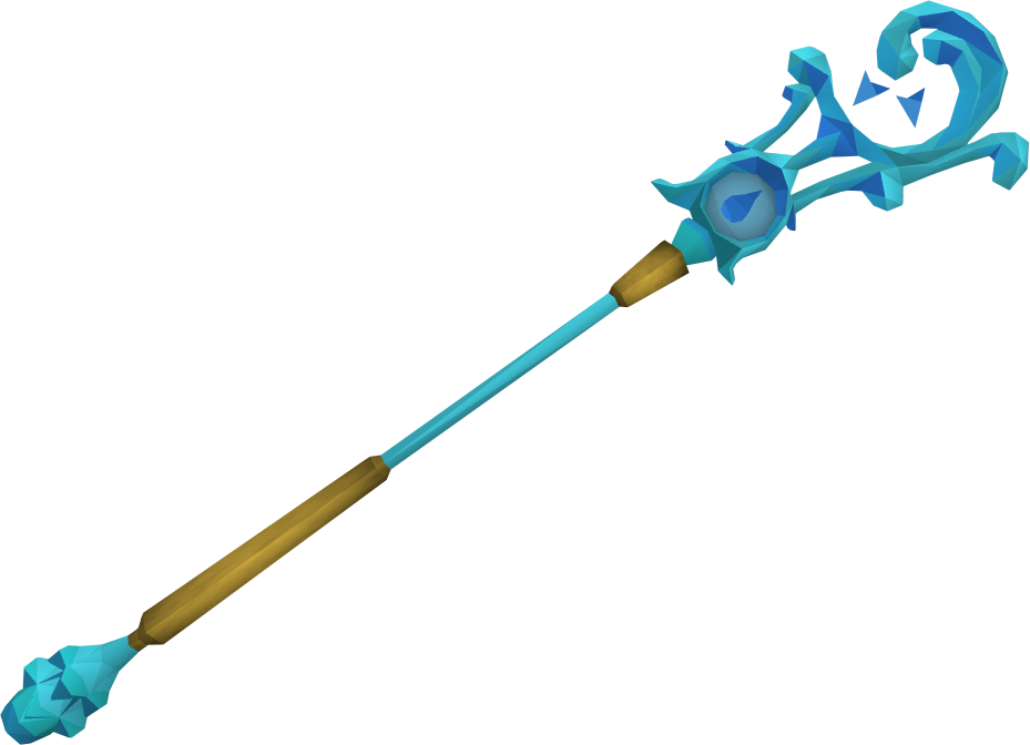 Mystic Water Staff - Tool Clipart (929x672), Png Download