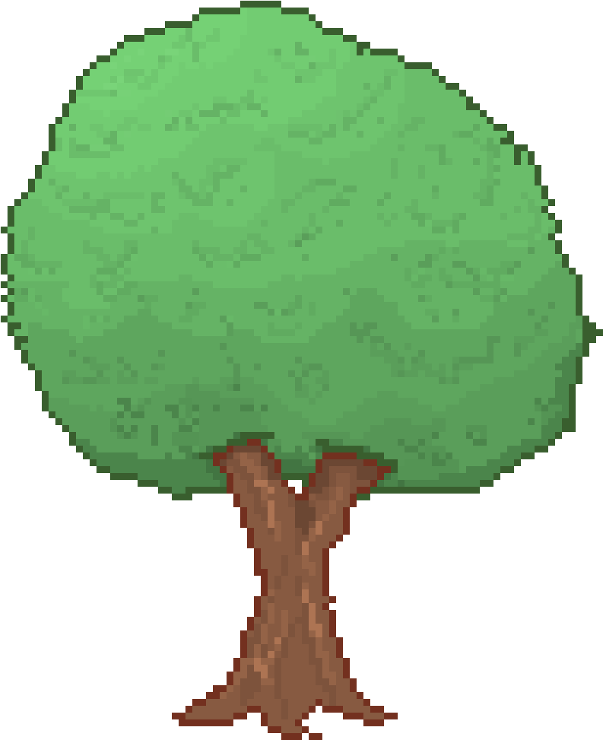 My Dumb Thicc Tree - Illustration Clipart (960x1080), Png Download