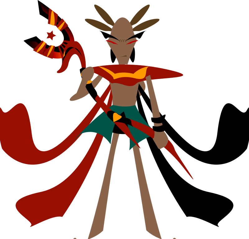 Free Mage With Anubis Staff - Man With Medicine Clipart - Png Download (800x769), Png Download
