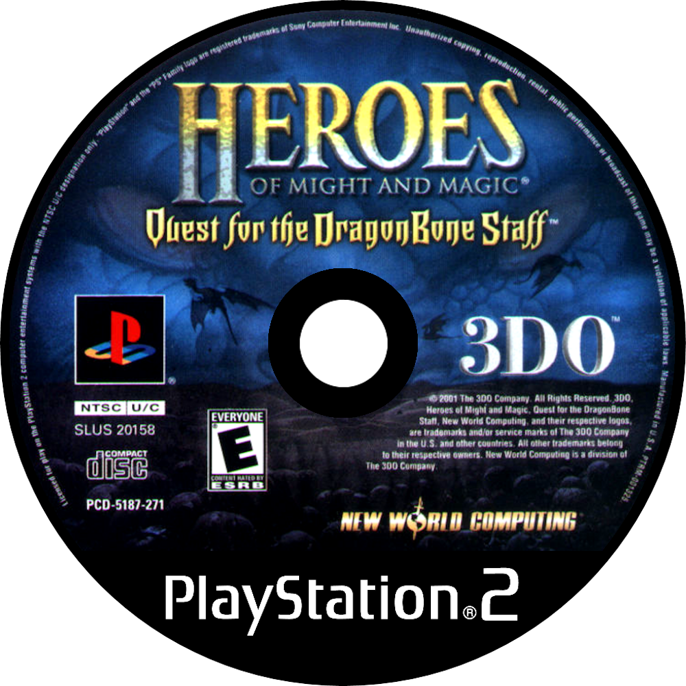 Heroes Of Might And Magic - Playstation 2 Clipart (1000x1000), Png Download
