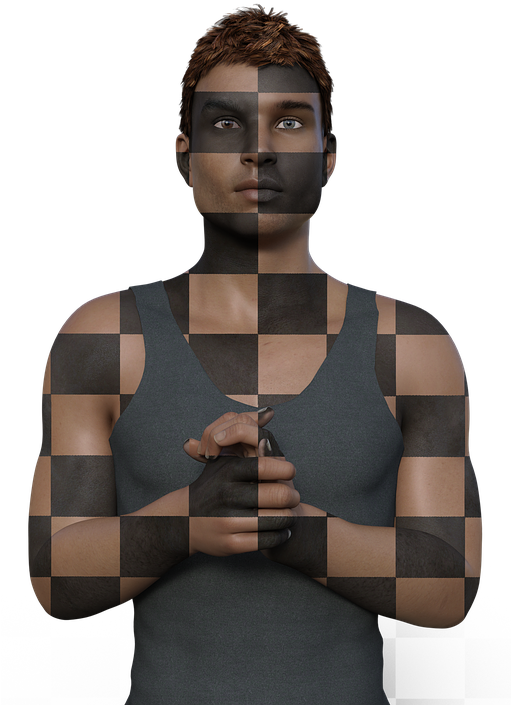 Skin Color Discrimination Png Clipart (510x720), Png Download