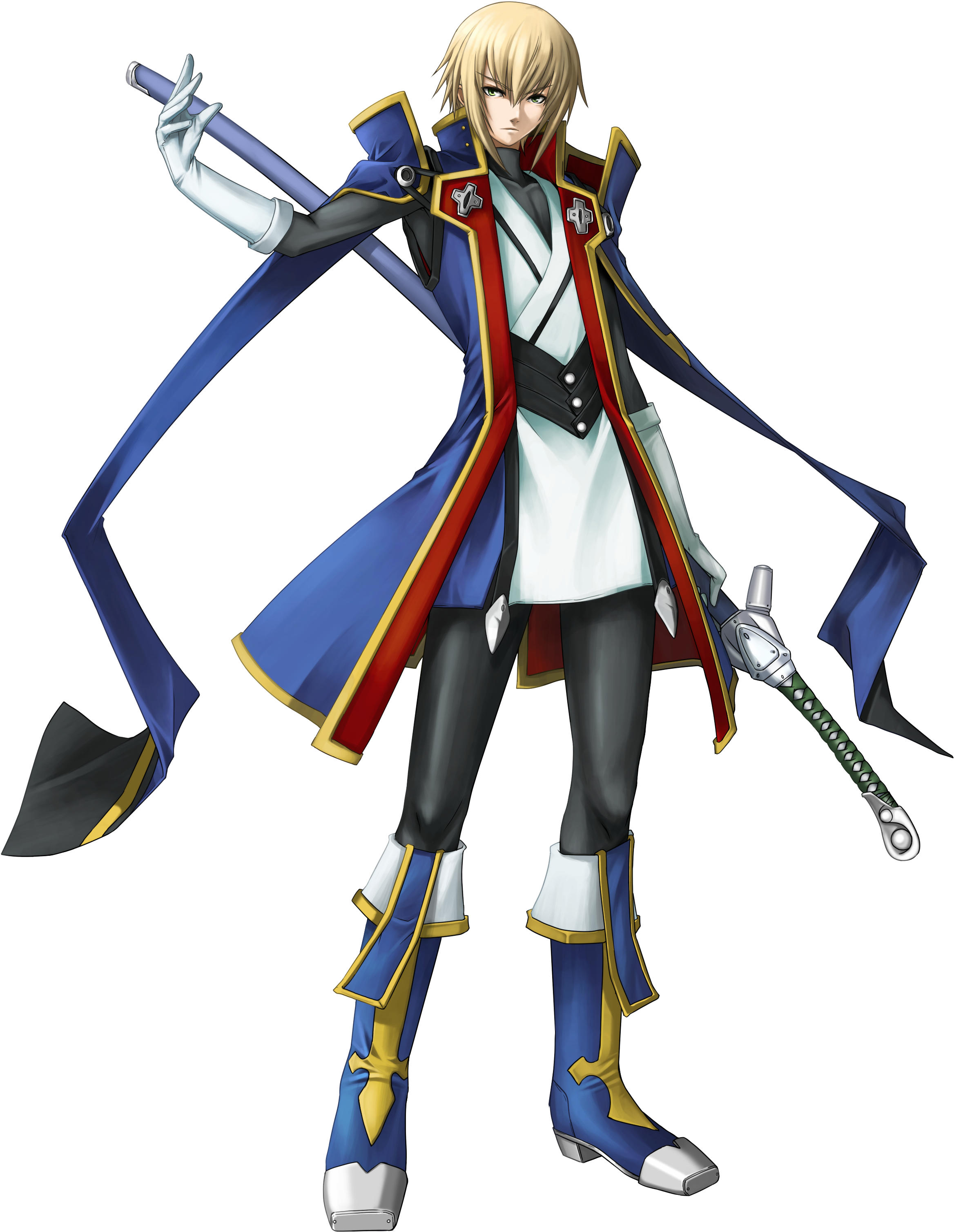 Jin Kisaragi Blazblue Clipart (2458x3168), Png Download