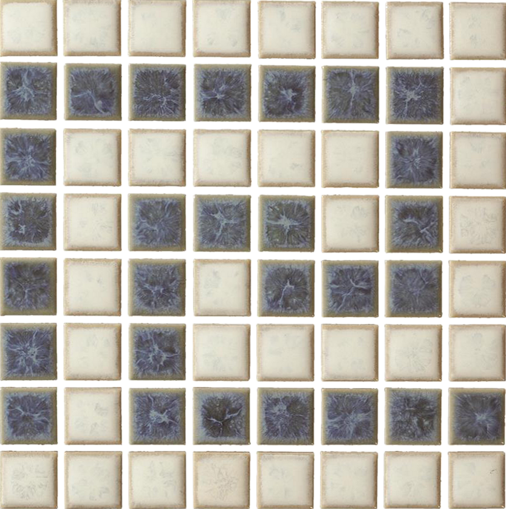 Aegean Mosaic Greek Key Dk Blue 20 X - Tile Clipart (994x1000), Png Download