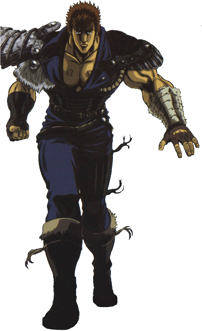 Ken Le Survivant Png - Hokuto No Ken Clipart (684x1136), Png Download