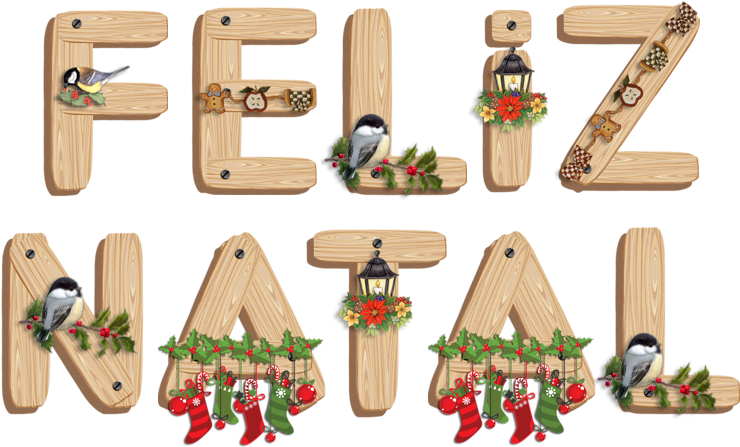 Letras Feliz Natal Png - Feliz Natal Dourado Png Clipart (740x447), Png Download
