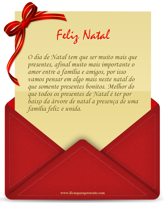 Mensagem De Natal - Wallet Clipart (535x661), Png Download