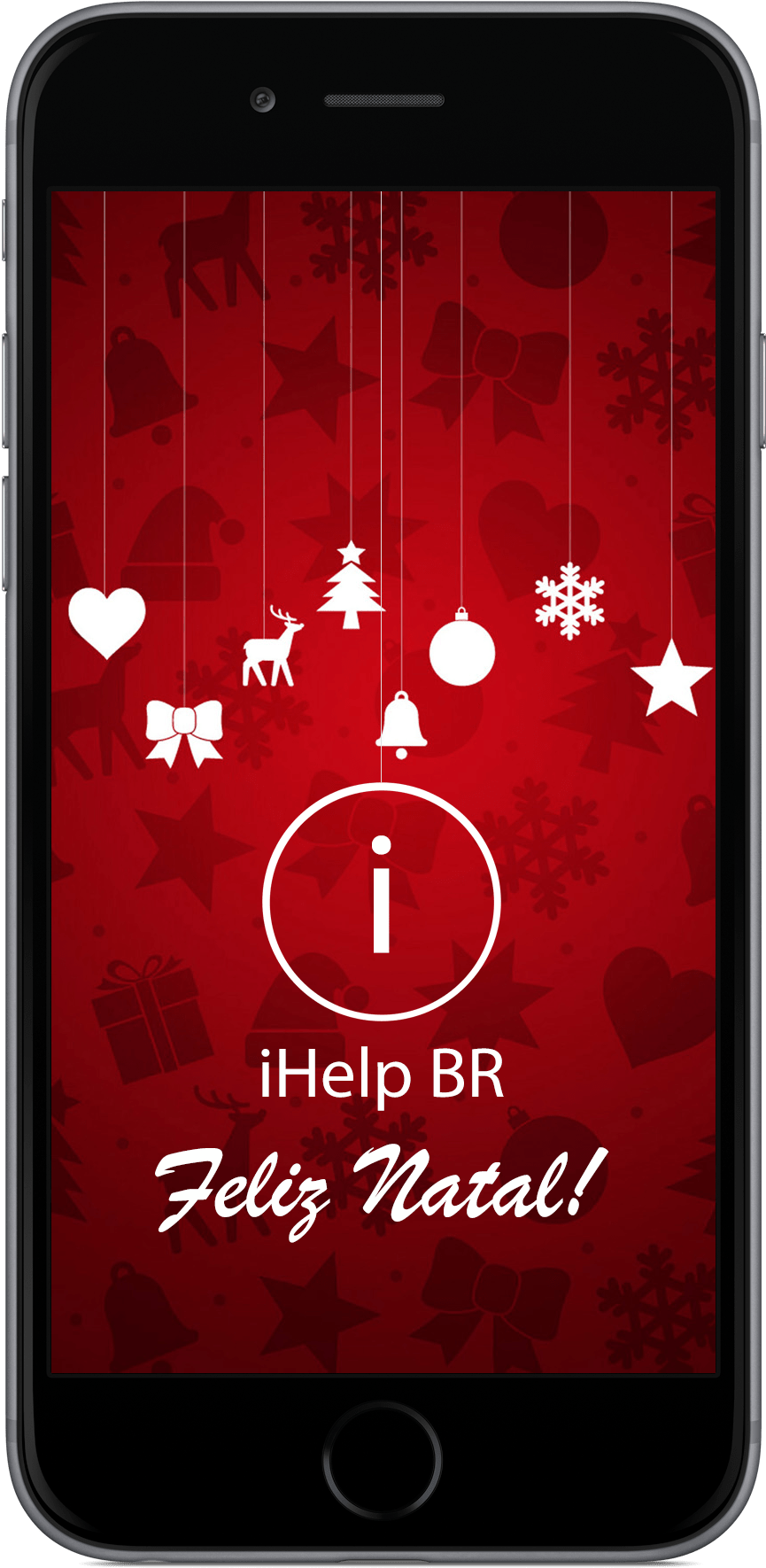 Nós Da Equipe Ihelp Br Desejamos Um Feliz Natal Para - Feliz Clipart (905x1804), Png Download