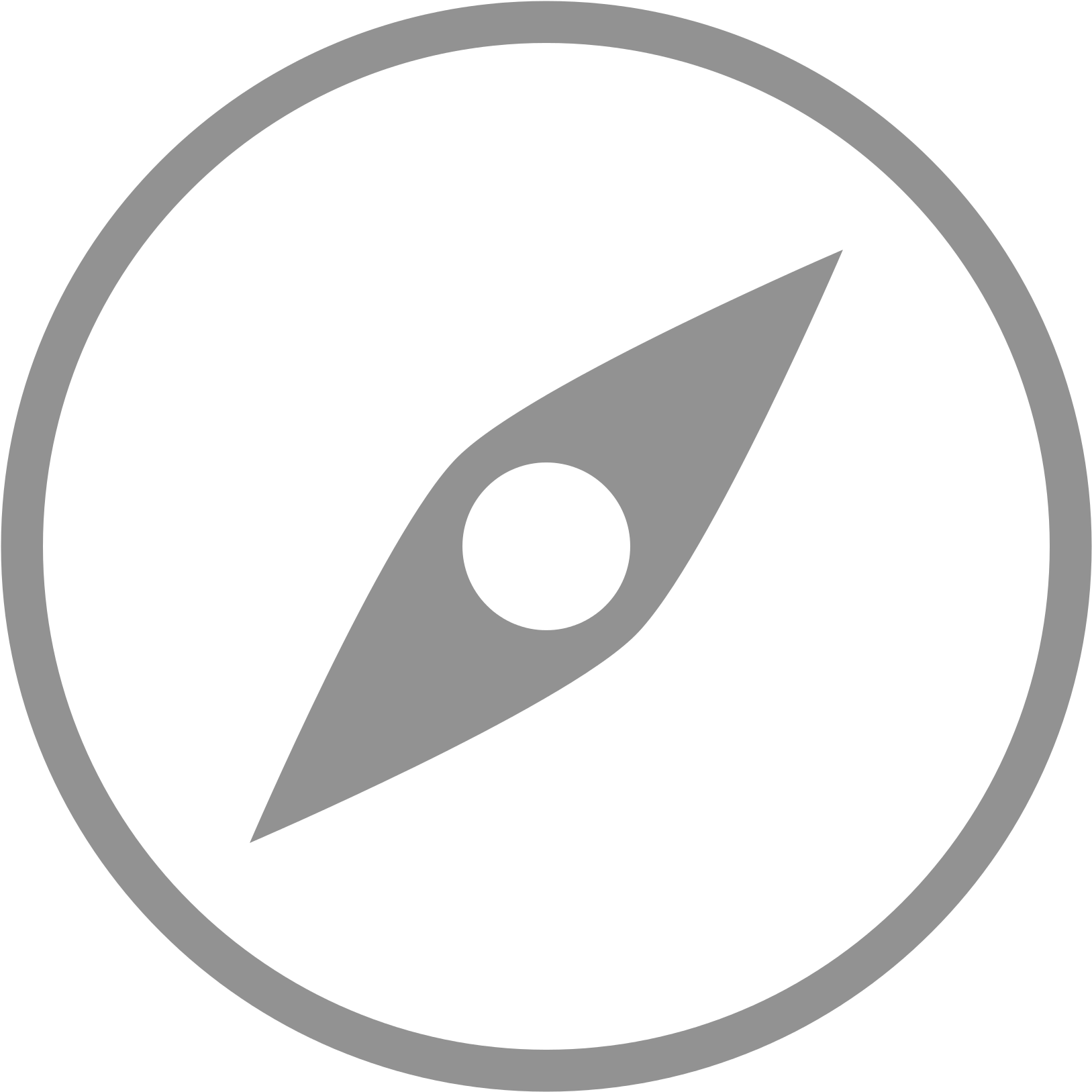 Navigation Icon Png Transparent , Png Download - Circle Clipart (1627x1627), Png Download