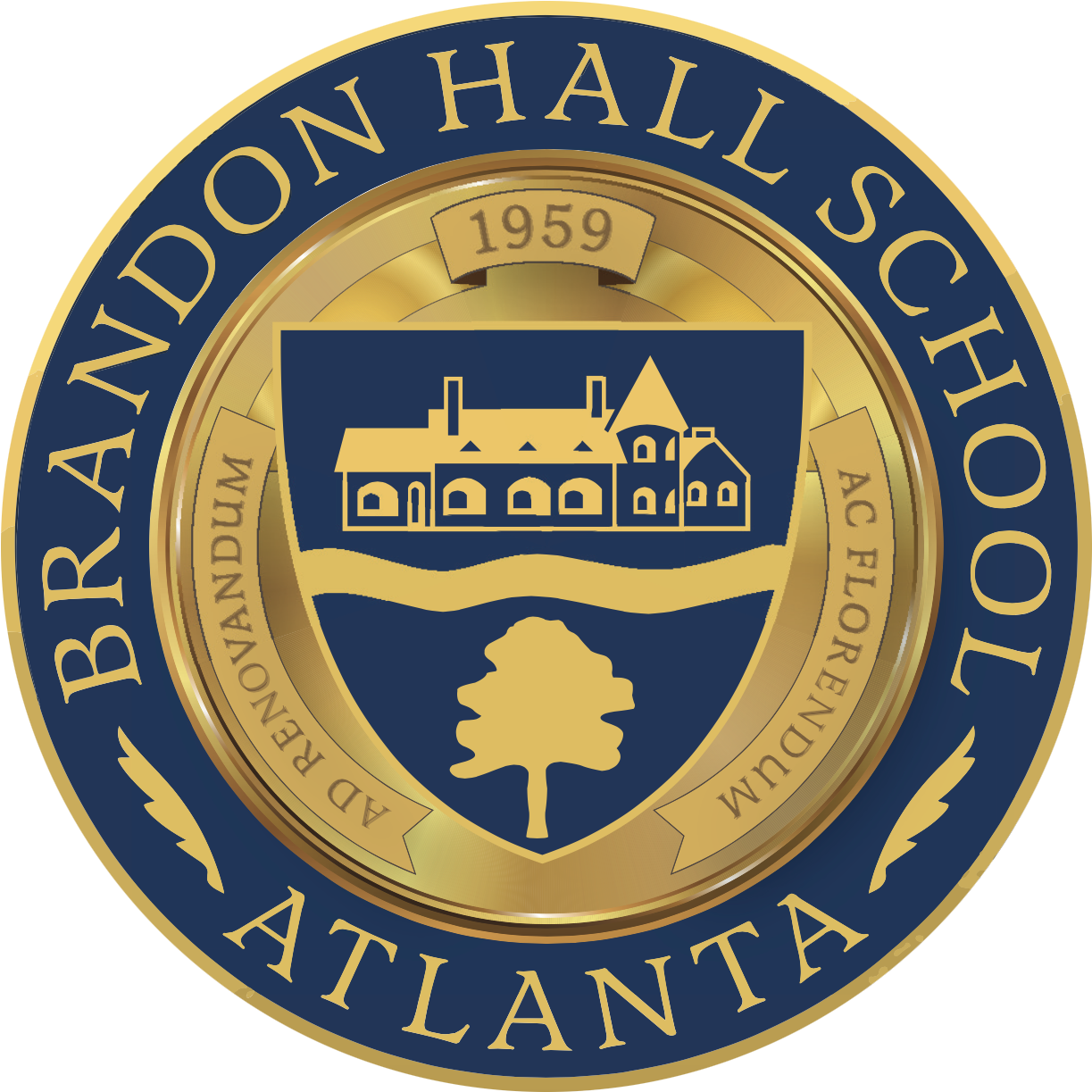 This School Is Pursuing Authorization As An Ib World - Brandon Hall School Clipart (1229x1229), Png Download