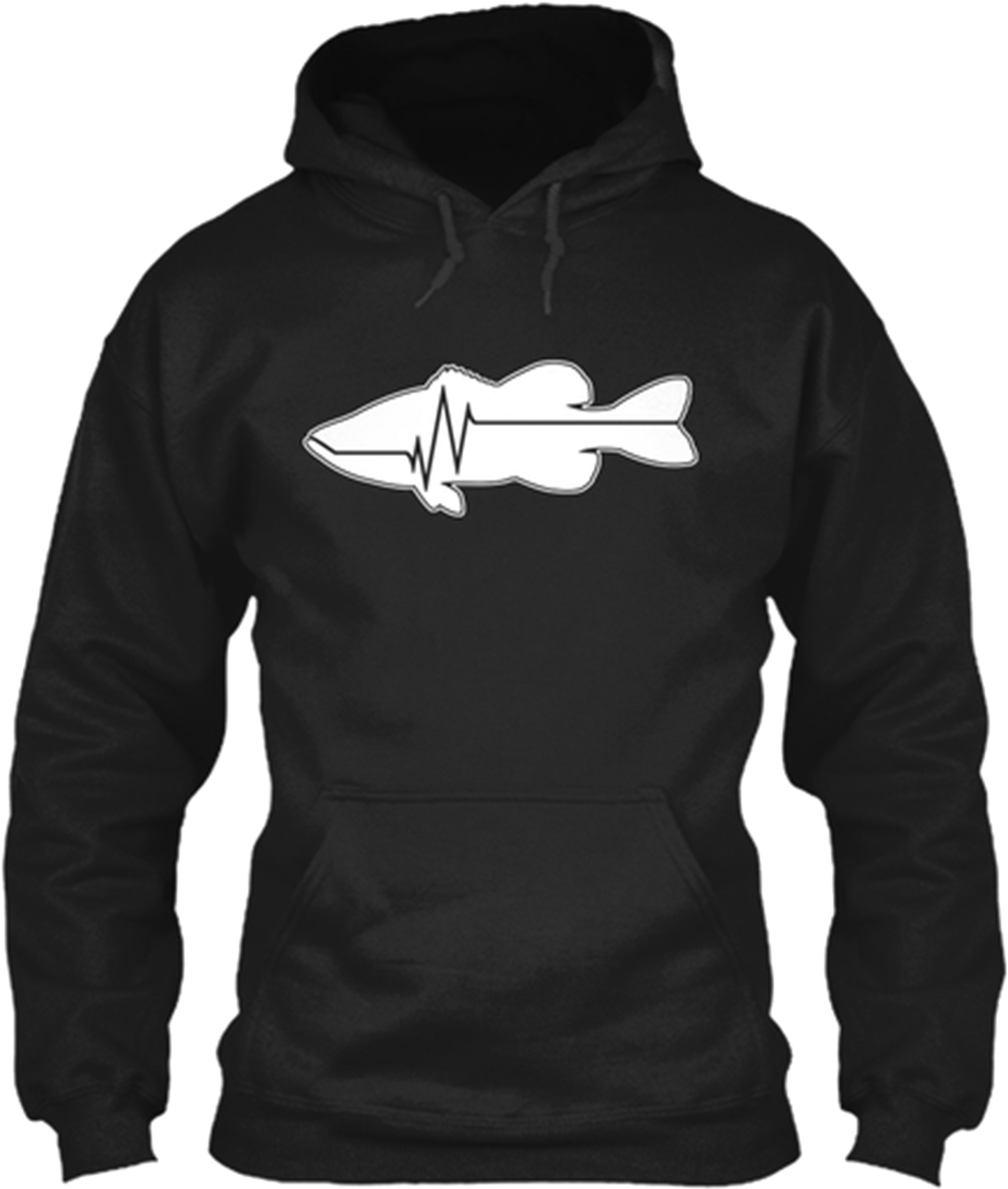 Flatline Fish Hoodie - Ideas For Basketball Aunt Shirts Clipart (1200x1200), Png Download