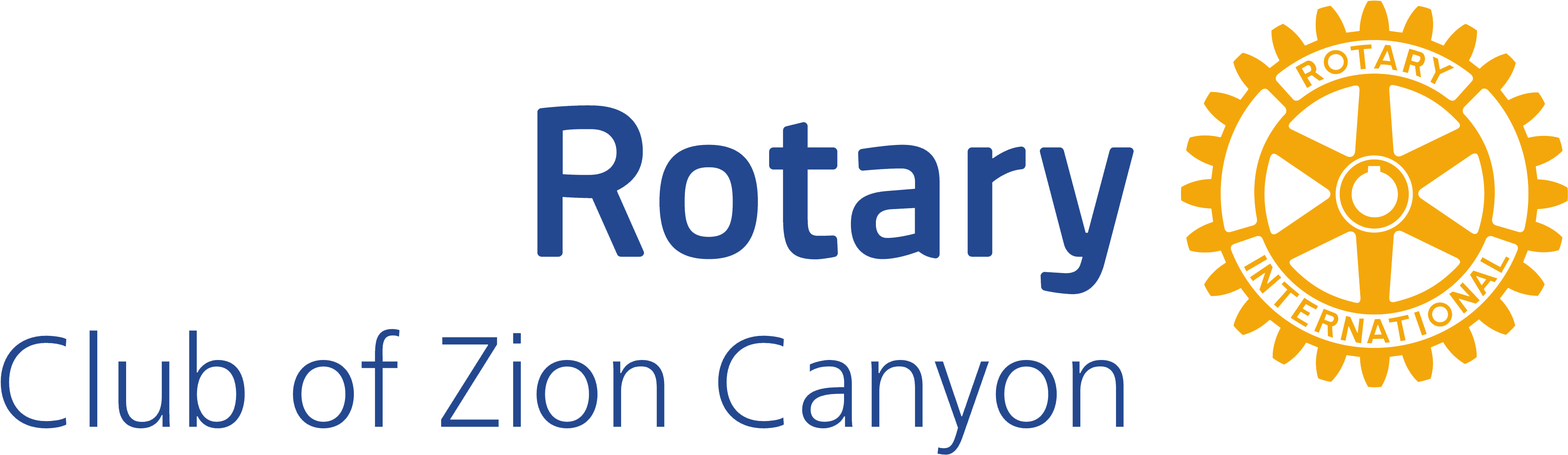 “rotary International Is An International Service Organization - Rotary International Clipart (3963x1325), Png Download