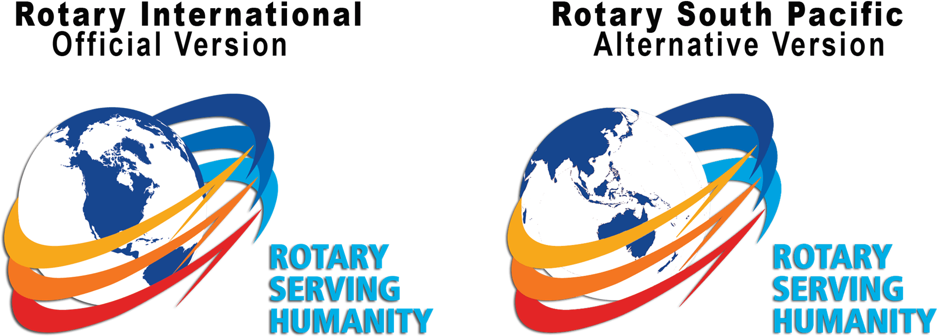 Rotary International President Logo 6 By Michelle - Rotary International Clipart (1980x749), Png Download