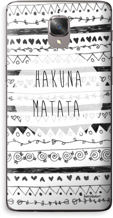 Hakuna Matata Skin Oneplus 3t - Mouse Clipart (412x800), Png Download