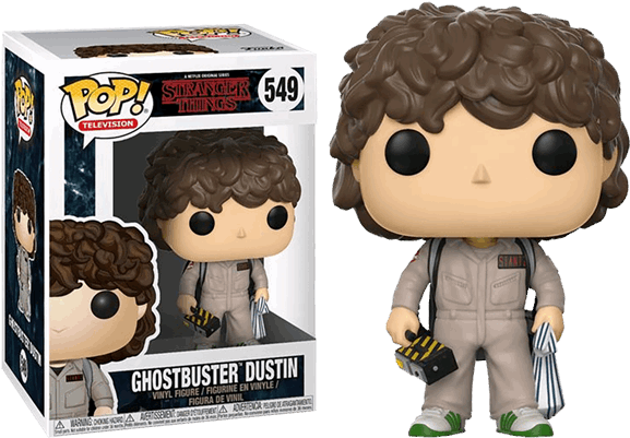 Pop Vinyls - Stranger Things Pop Vinyl Ghostbusters Clipart (600x600), Png Download