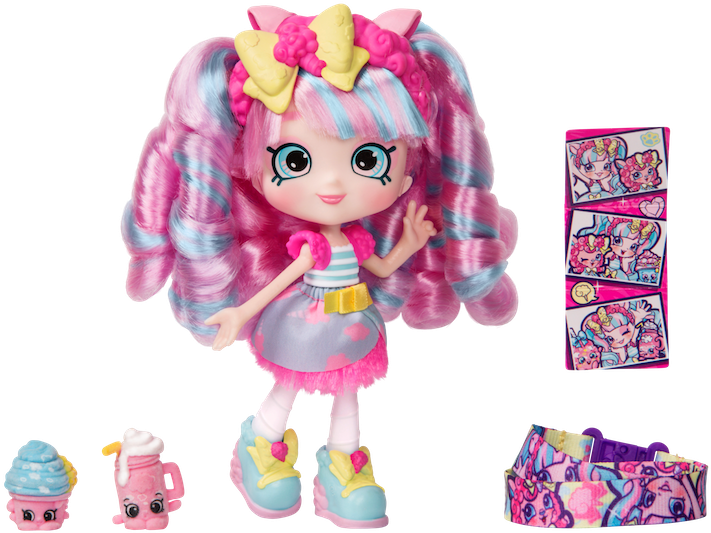 Shopkins Season 9 Wild Style Shoppies Candy Sweets - Shopkins Shoppies Wild Style Clipart (762x618), Png Download