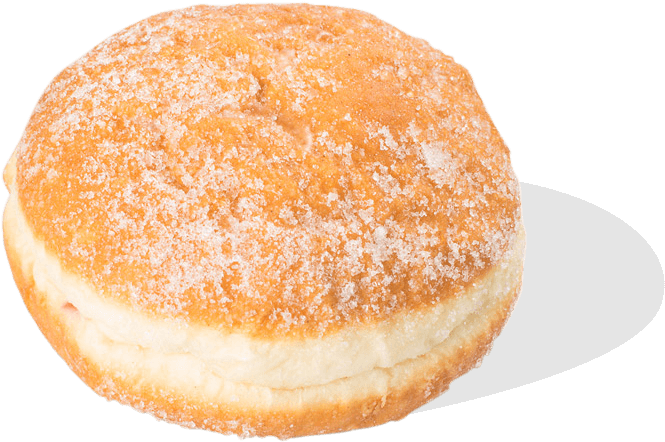 Jam Doughnut Transparent Clipart (900x600), Png Download