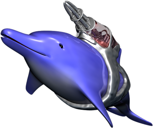 Laser Dolphin 9 - Animal Figure Clipart (630x630), Png Download