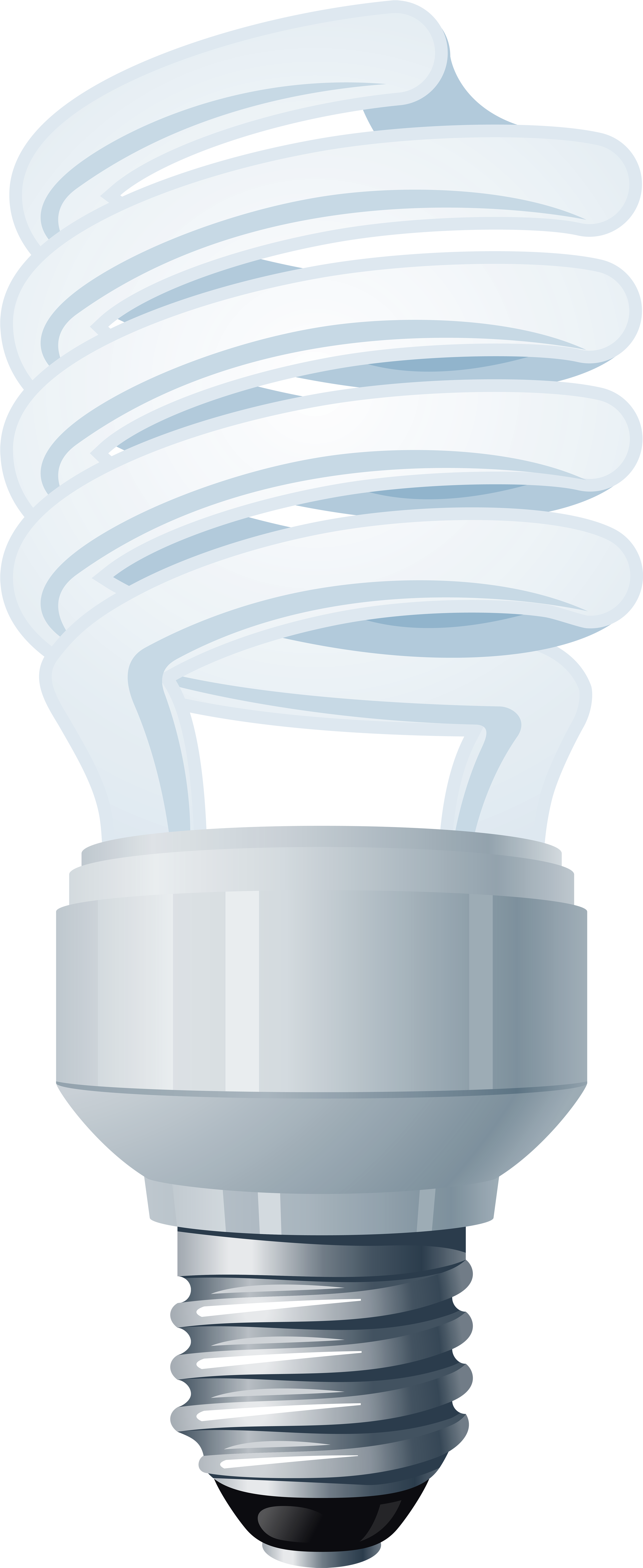 Energy Saving Light Bulb Png Clip Art - Energy Saving Light Bulb Png Transparent Png (3385x8000), Png Download