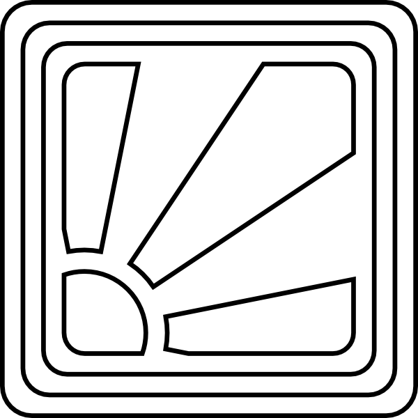 3 Sunrays Clipart (600x600), Png Download