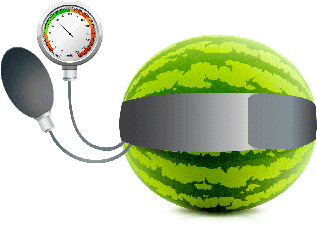 One Out Of Every Three American Adults Has Hypertension, - Watermelon Vector Clipart (1189x860), Png Download