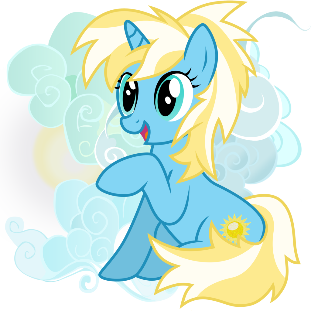 Yellow Rays Png - My Little Pony Sun Pony Clipart (900x900), Png Download