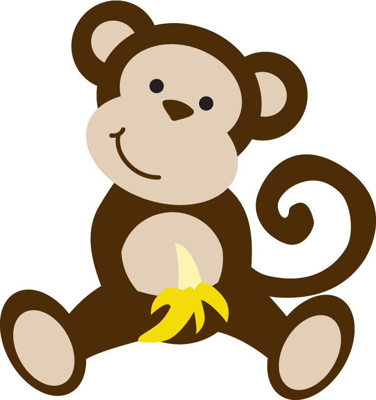 Which Says Of Itself - Monkey Png Kids Clipart (565x600), Png Download