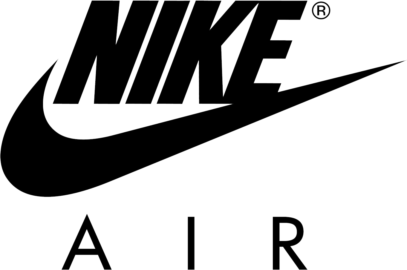 Nike Air Max Logo Clipart - Large Size 
