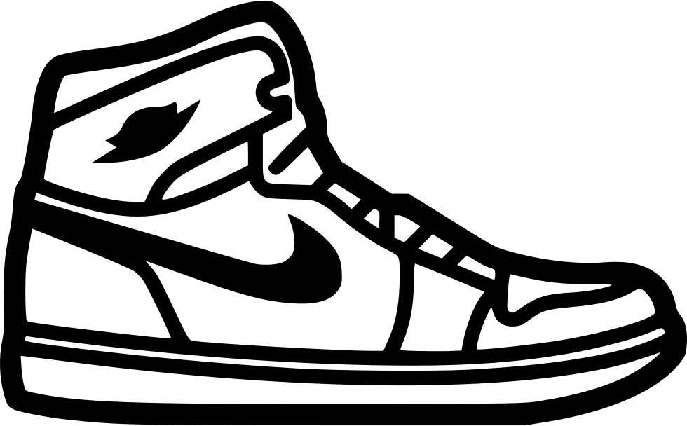 Nike Clipart Svg - Nike Jordan Png Transparent Png (980x608), Png Download