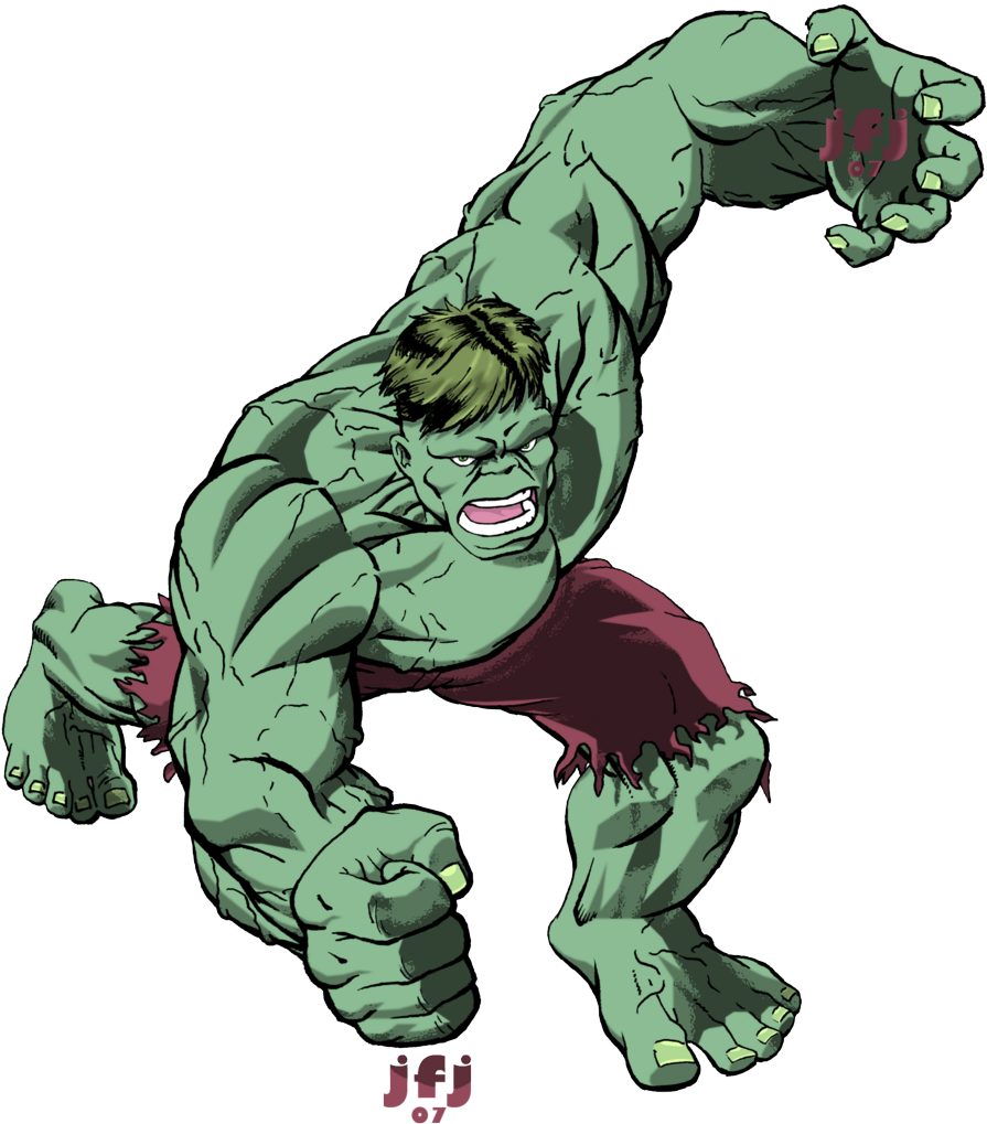 Hulk Smash Transparent Png - Hulk Jack Kirby Png Clipart - Large Size Png I...