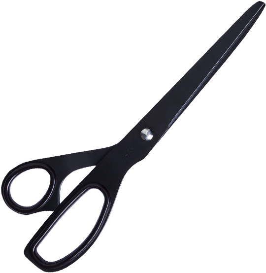 Hay Black Scissors - Scissors Clipart (600x600), Png Download