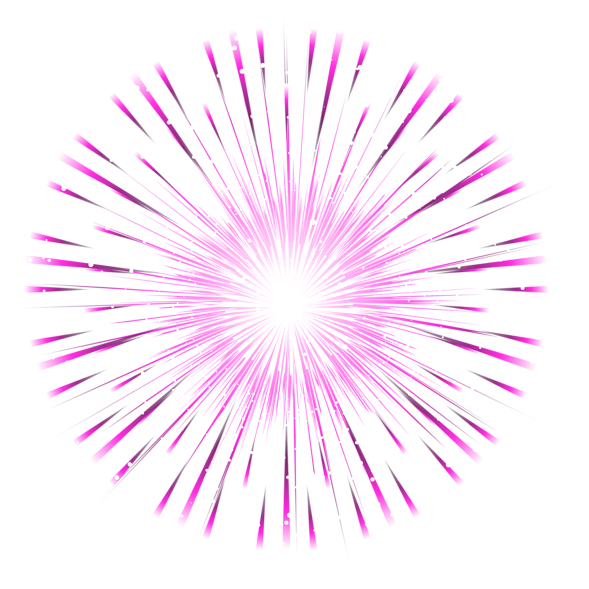 0, - Pink Fireworks Transparent Background Clipart (600x600), Png Download