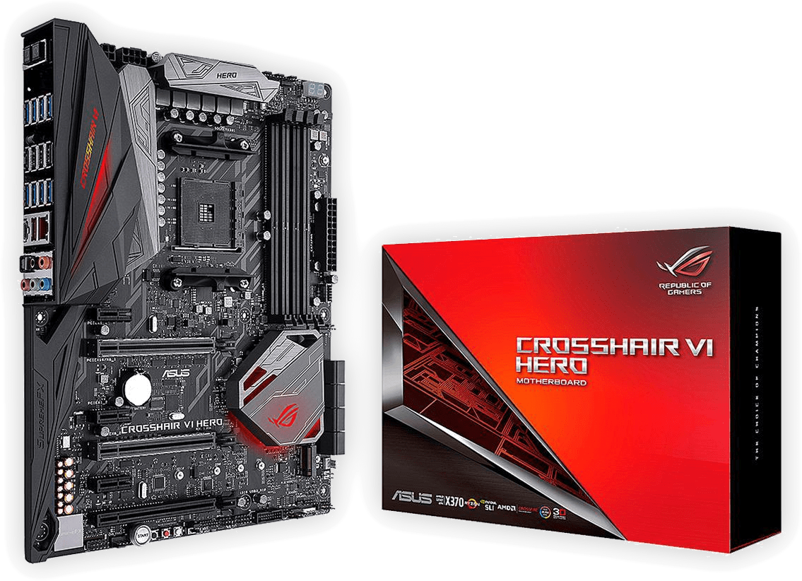 One Of My All Time Favorite Motherboards By Asus Is - Crosshair Vi Hero Wifi Clipart (1135x822), Png Download