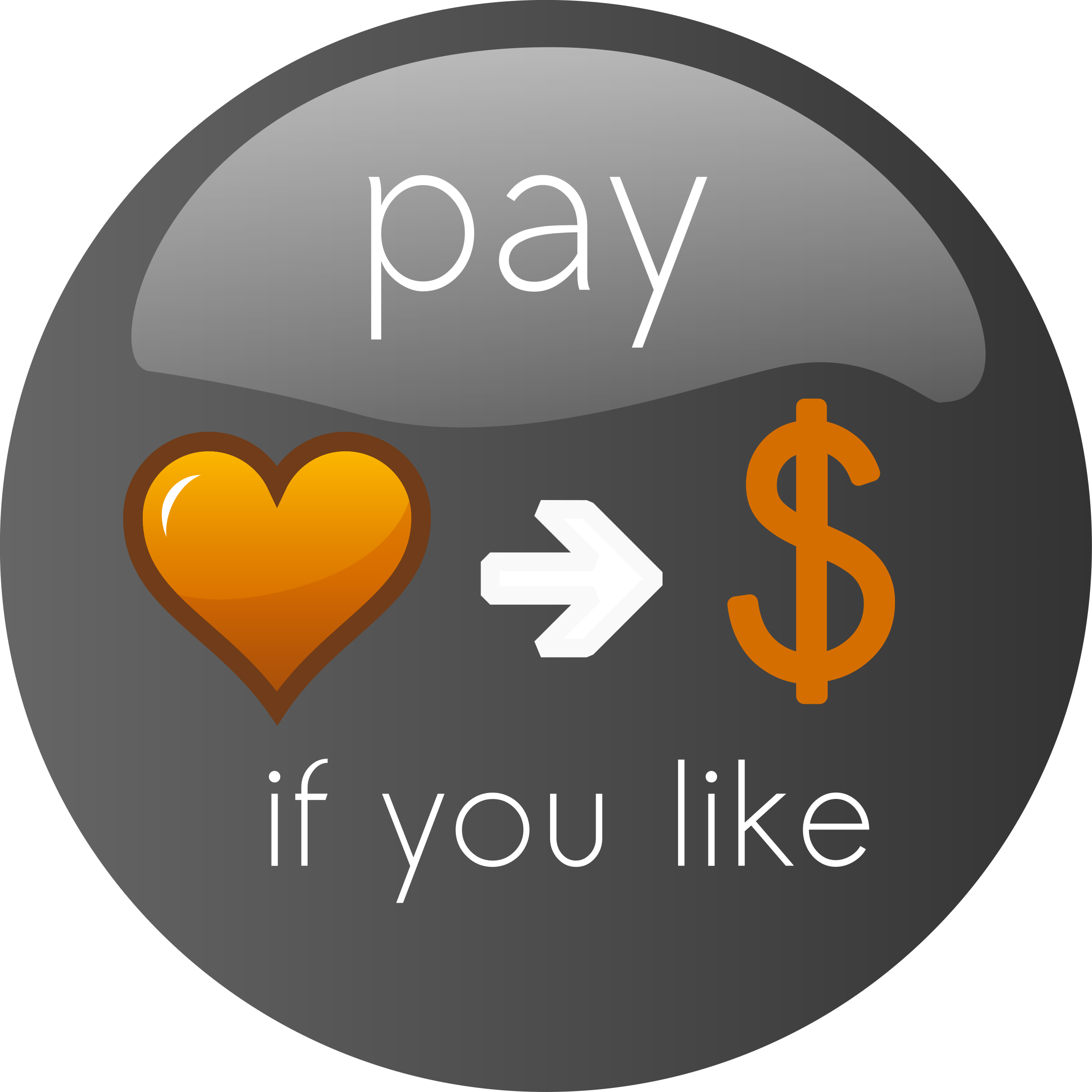 This Free Icons Png Design Of Pay If You Like Button Clipart (2400x2400), Png Download