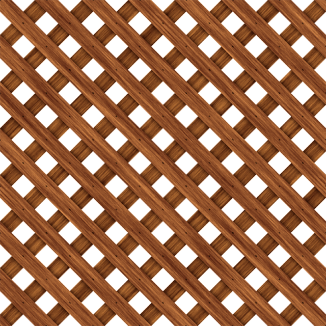 Wooden Pattern And Vector - Wood Lattice Texture Png Clipart (640x640), Png Download