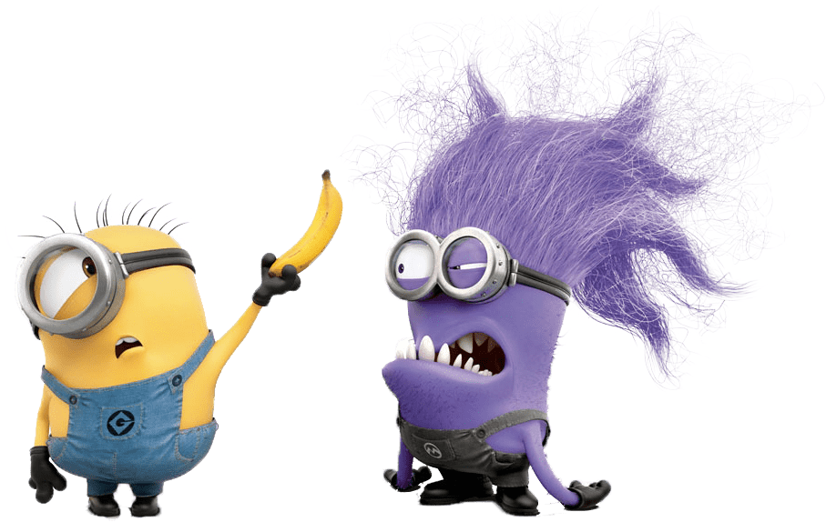 At The Movies - Happy New Year Minions Gif Clipart (960x640), Png Download