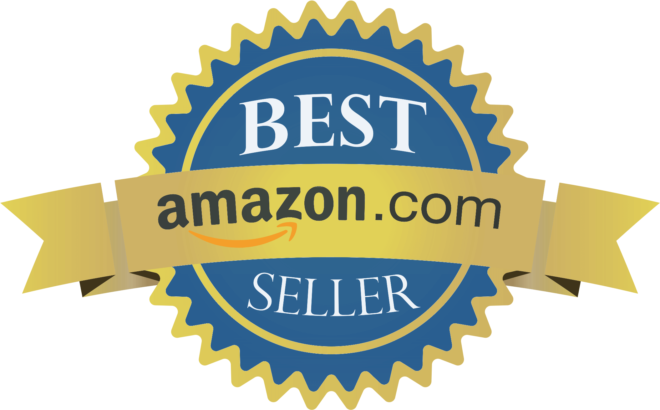 Amazon Best Seller Logo Clipart (2471x1625), Png Download