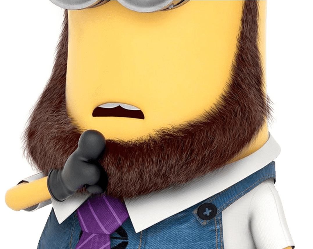 Minion Thinking Transparent Png Stickpng - Minions Tim Clipart (1368x855), Png Download