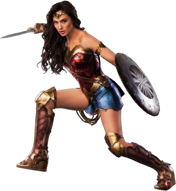 Wonder Woman Png Render By Mrvideo-vidman - Wonder Woman Render Clipart (730x633), Png Download