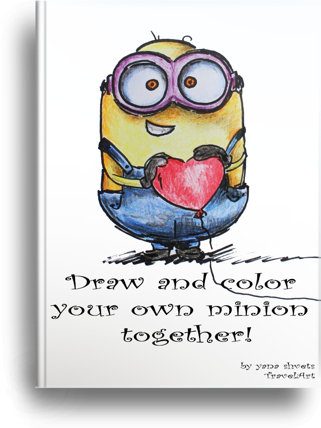 Learn To Draw Minions Step By Step Clipart (1042x1391), Png Download